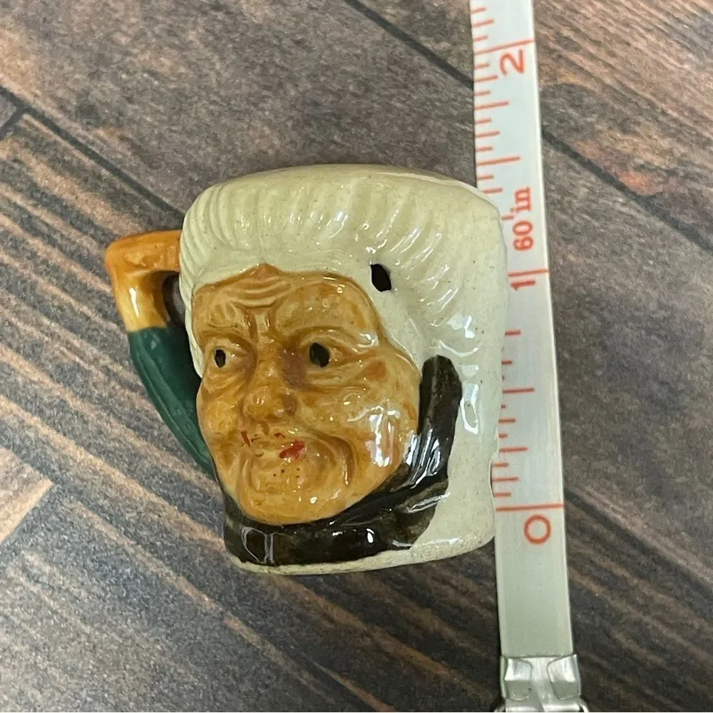 Vintage 'Tiny Toby' Salt and Pepper Shakers, Japan 1940 or 1950